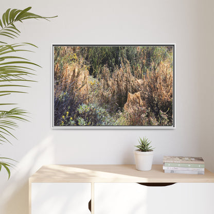 Drought-Stricken Landscape - Unique Stretched Canvas Wall Art - Art By Earth