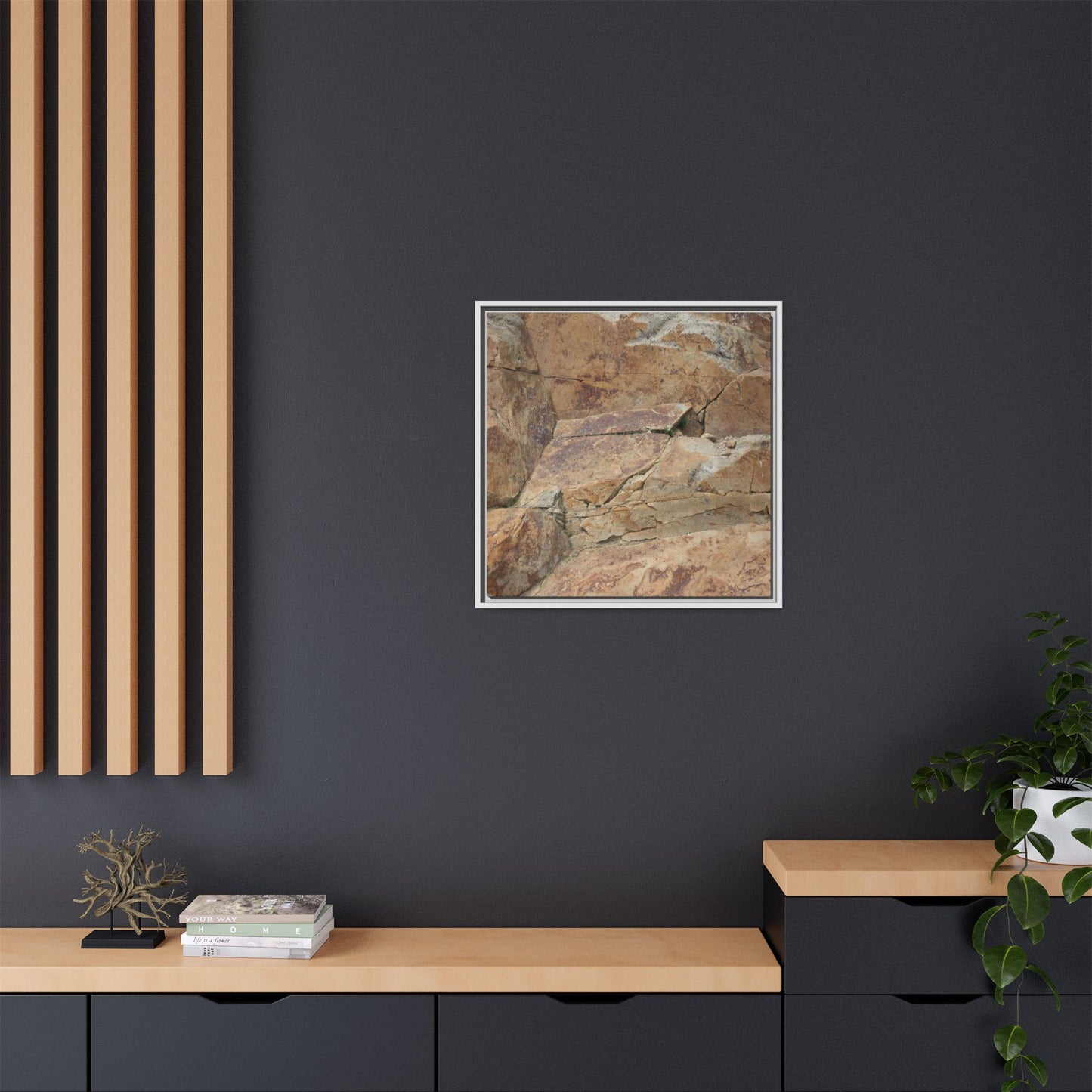 Ancient Foundations - Unique Stretched Canvas Wall Art - Art By Earth