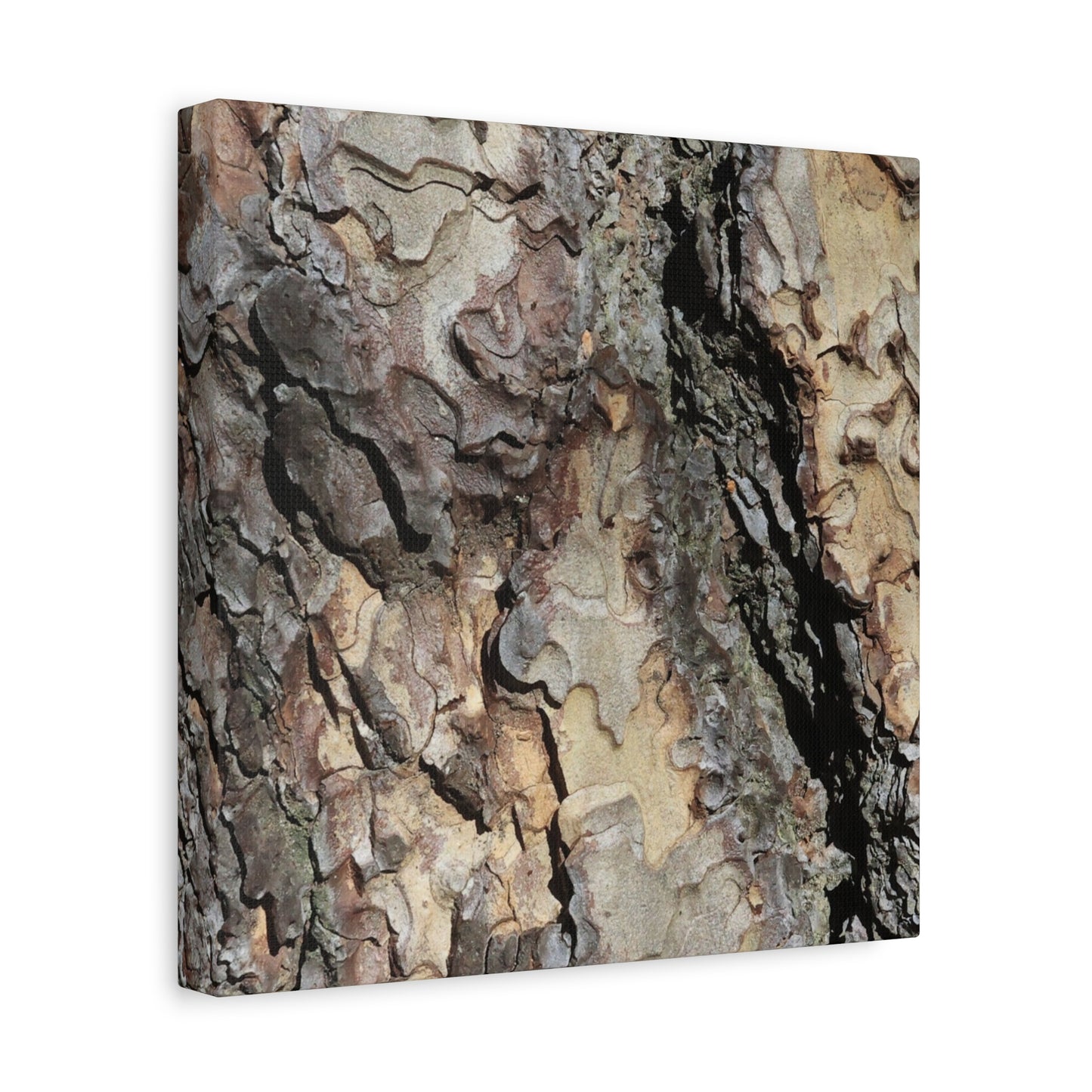 Wooden Labyrinth - Unique Frameless Canvas Wall Art - Art By Earth