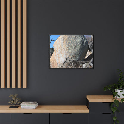 Stony Sentinel - Unique Stretched Canvas Wall Art - Art By Earth