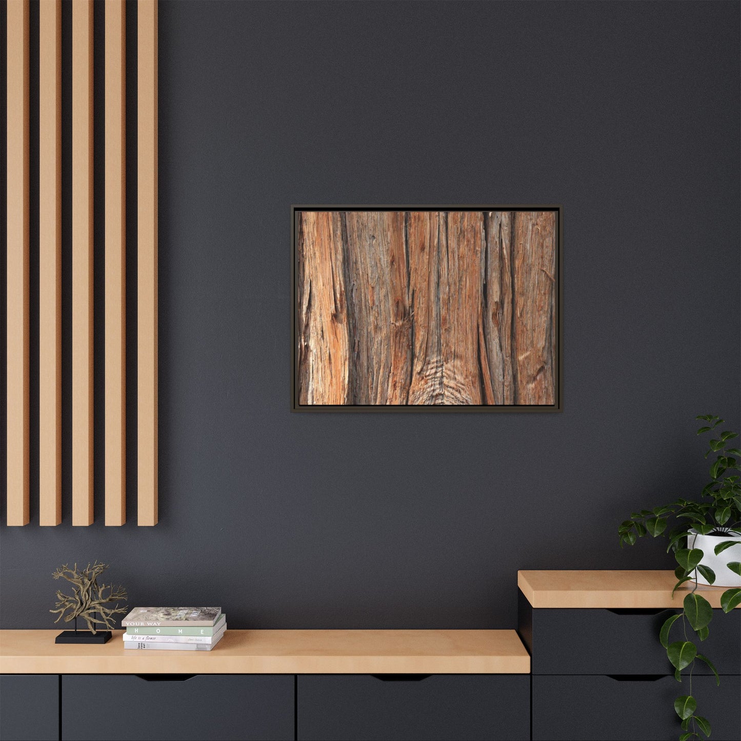 Echoes of Timber - Unique Stretched Canvas Wall Art - Art By Earth