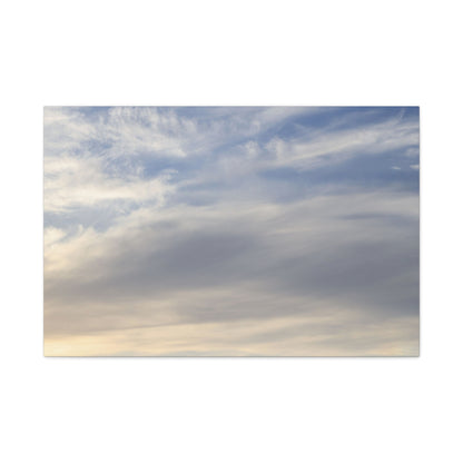 Luminous Horizon - Unique Frameless Canvas Wall Art - Art By Earth