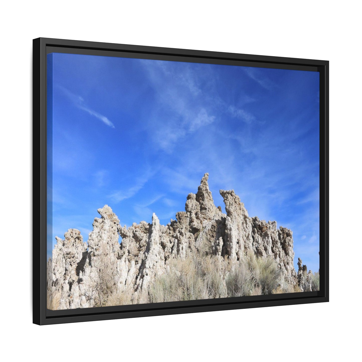 Frozen Sentinels - Unique Stretched Canvas Wall Art