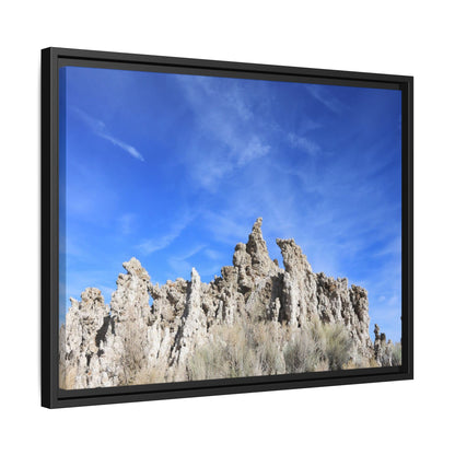 Frozen Sentinels - Unique Stretched Canvas Wall Art