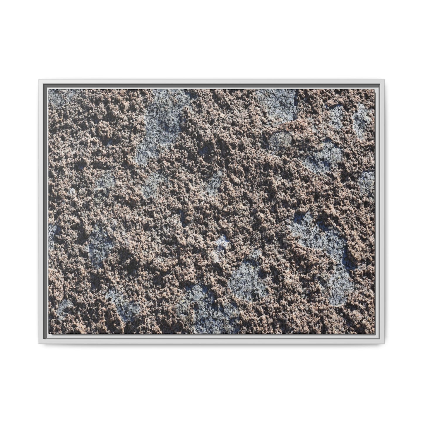 Textured Ground - Unique Stretched Canvas Wall Art