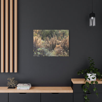 Sagebrush Desert Landscape - Unique Frameless Canvas Wall Art - Art By Earth