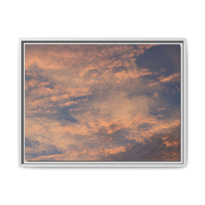 Sunset's Ethereal Canvas - Unique Stretched Canvas Wall Art - Art By Earth