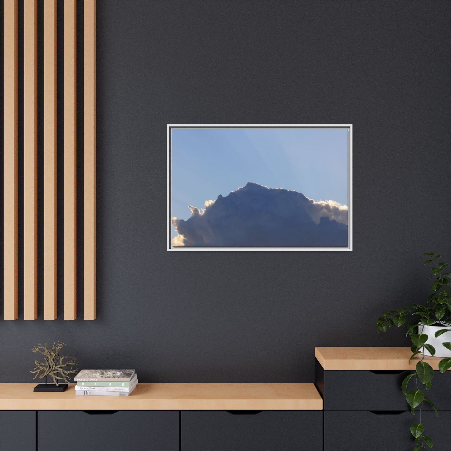 Cumulus Majesty - Unique Stretched Canvas Wall Art