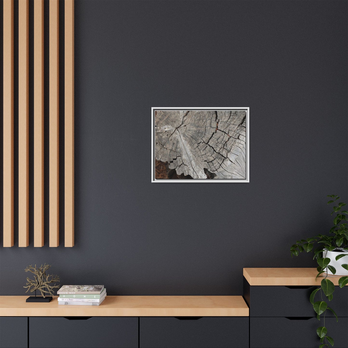 Time's Signature - Unique Stretched Canvas Wall Art - Art By Earth