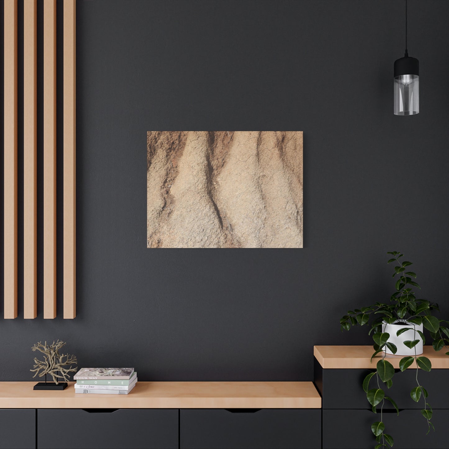 Weathered Earth - Unique Frameless Canvas Wall Art - Art By Earth