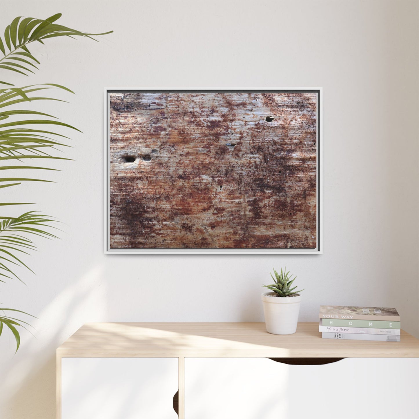 Rustic Textures - Unique Stretched Canvas Wall Art - Art By Earth