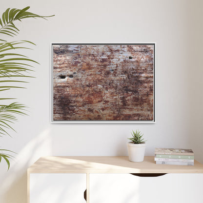 Rustic Textures - Unique Stretched Canvas Wall Art - Art By Earth