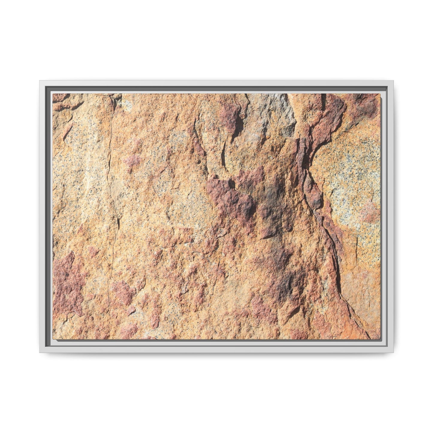 Fractal Stone - Unique Stretched Canvas Wall Art - Art By Earth
