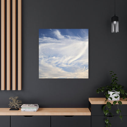 Whispers of Celestial Breath - Unique Frameless Canvas Wall Art - Art By Earth