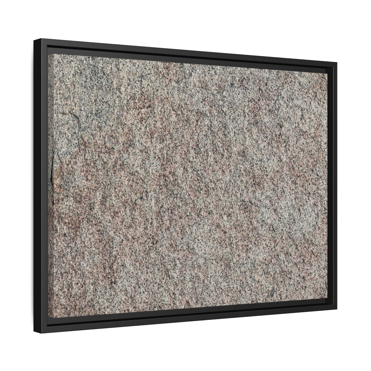 Granular Whispers - Unique Stretched Canvas Wall Art - Art By Earth