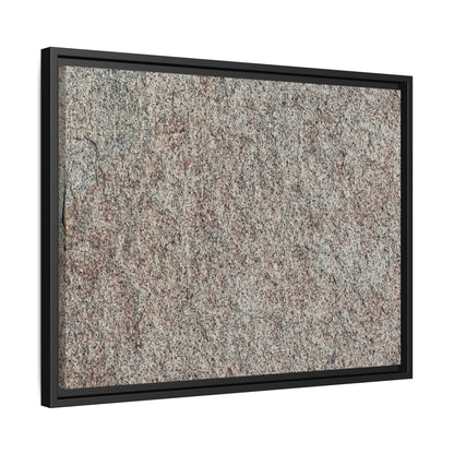 Granular Whispers - Unique Stretched Canvas Wall Art - Art By Earth