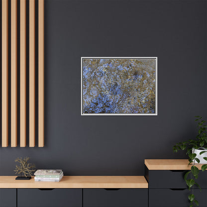 Aquatic Reflections - Unique Stretched Canvas Wall Art - Art By Earth