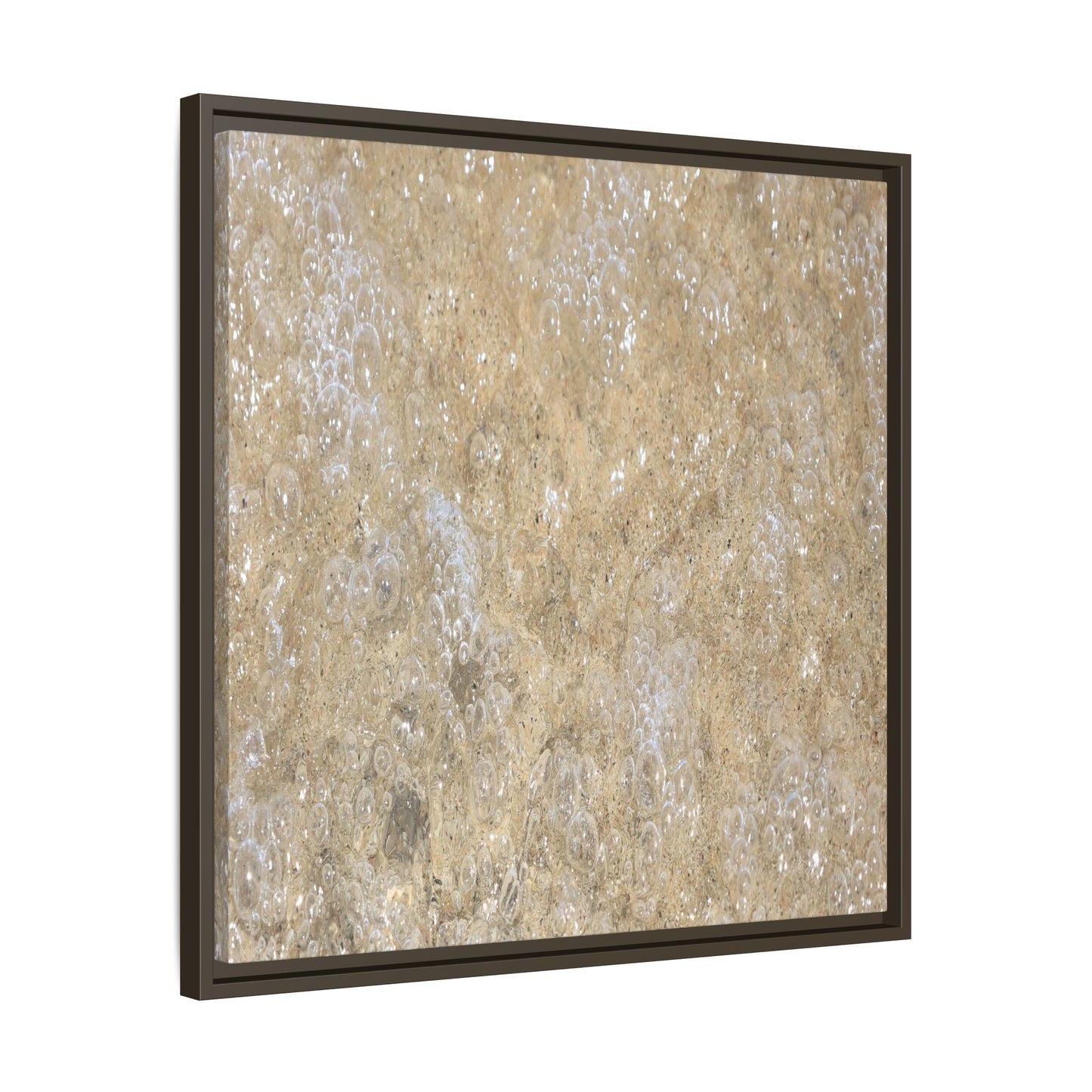 Bubbling Sand - Unique Stretched Canvas Wall Art - Art By Earth