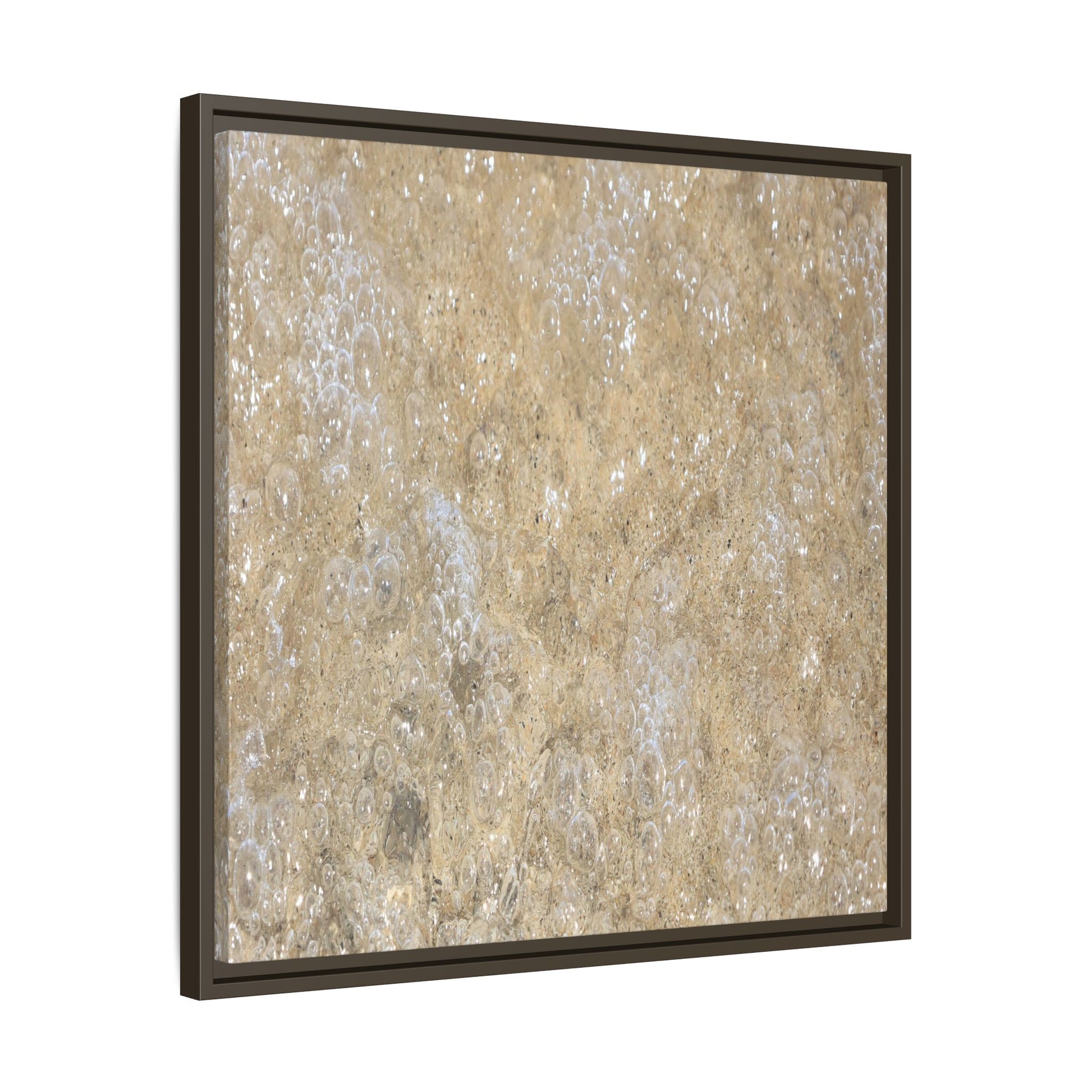 Bubbling Sand - Unique Stretched Canvas Wall Art - Art By Earth
