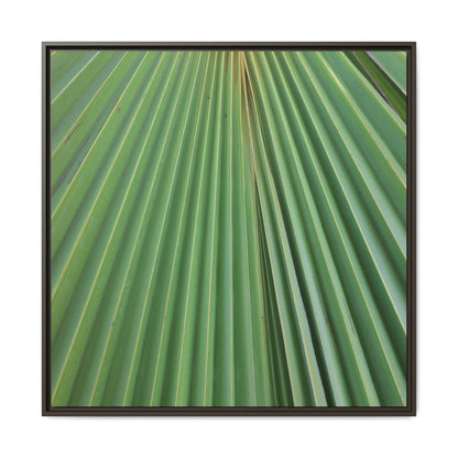 Verdant Veins - Unique Stretched Canvas Wall Art - Art By Earth