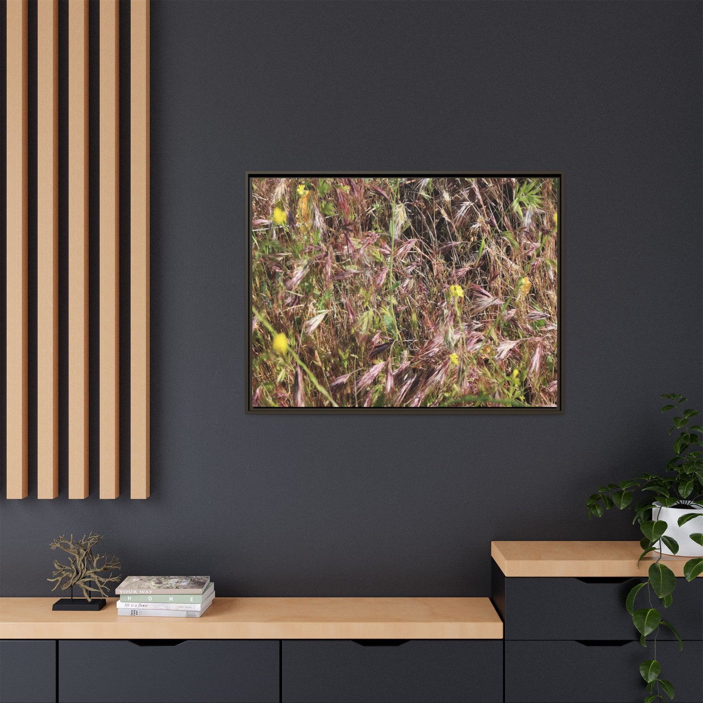 Autumn Meadow - Unique Stretched Canvas Wall Art - Art By Earth