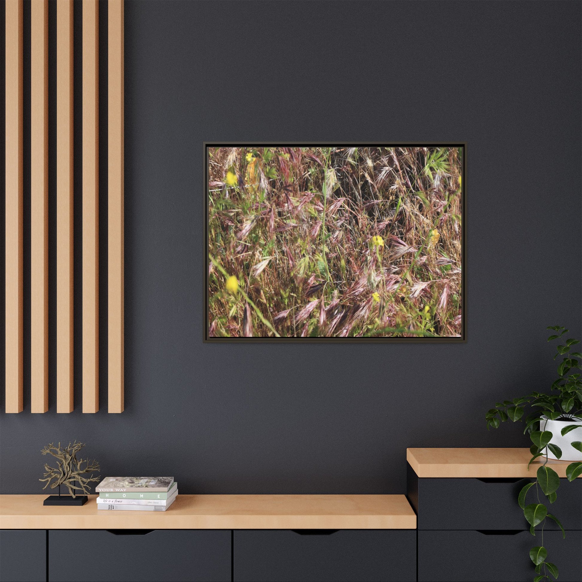 Autumn Meadow - Unique Stretched Canvas Wall Art - Art By Earth