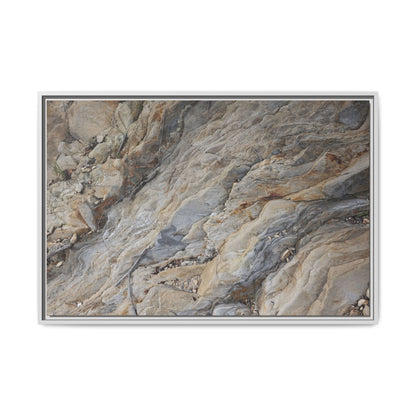 Layers of Earth's History - Unique Stretched Canvas Wall Art - Art By Earth