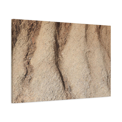 Weathered Earth - Unique Frameless Canvas Wall Art - Art By Earth