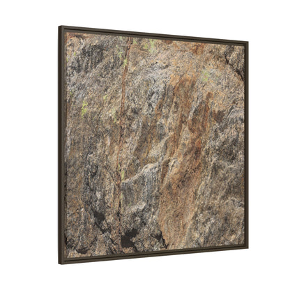 Weathered Rock Formation - Unique Stretched Canvas Wall Art - Art By Earth