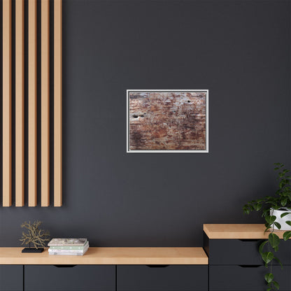 Rustic Textures - Unique Stretched Canvas Wall Art - Art By Earth