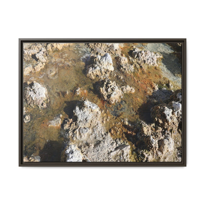 Stone Sea of Silence - Unique Stretched Canvas Wall Art