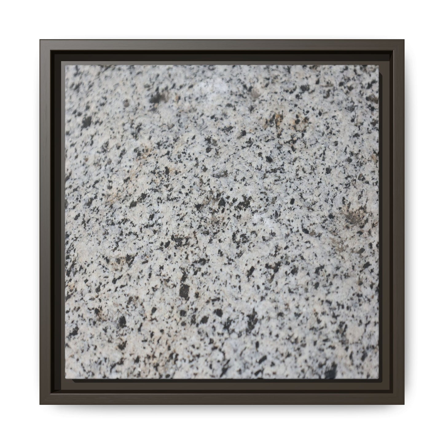 Monochrome Mosaic - Unique Stretched Canvas Wall Art - Art By Earth