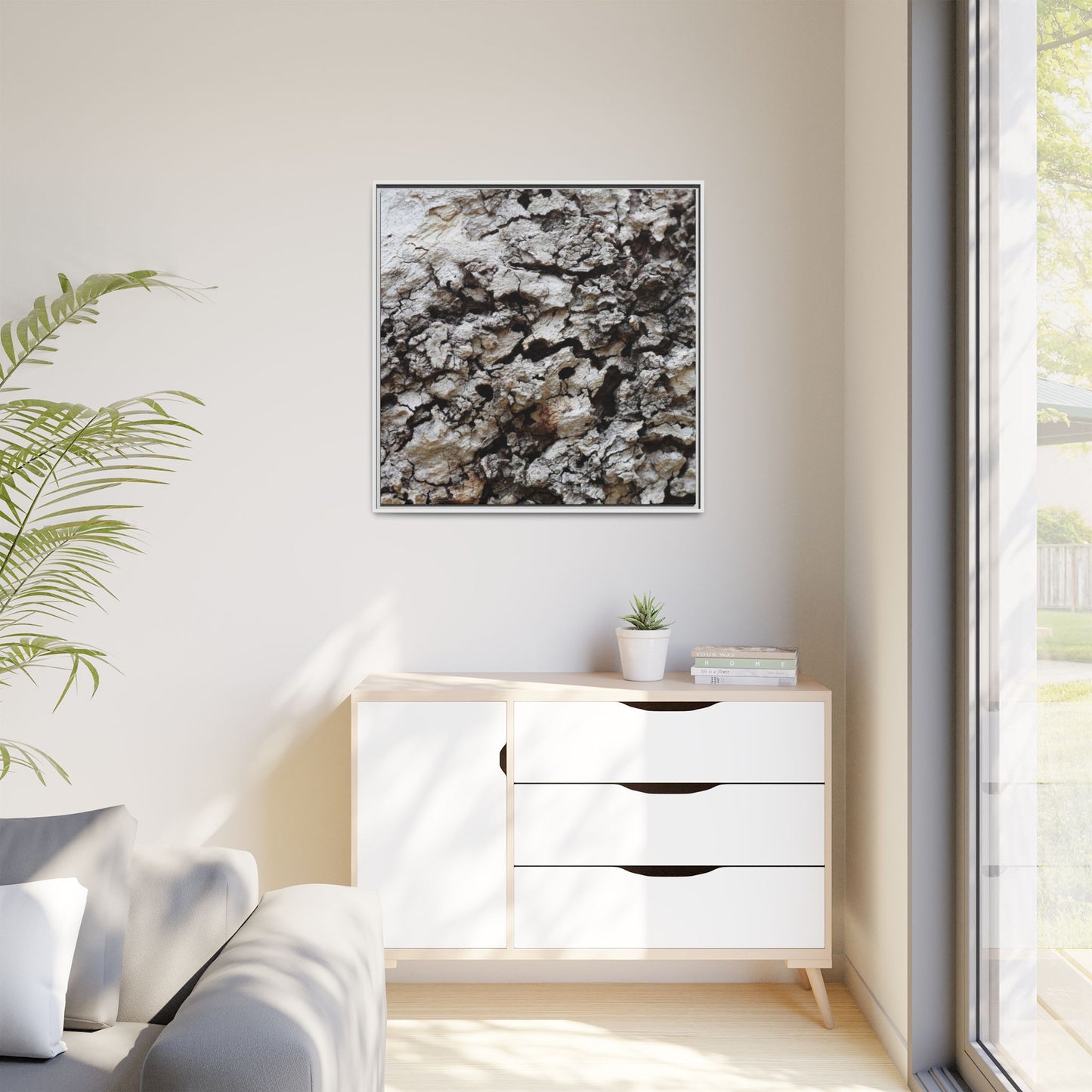 Cracked Terrain - Unique Stretched Canvas Wall Art - Art By Earth