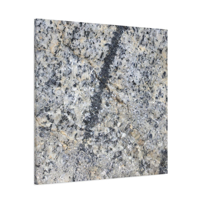 Crystalline Bubbles - Unique Frameless Canvas Wall Art - Art By Earth