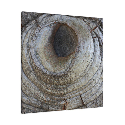 Bark's Eye - Unique Frameless Canvas Wall Art - Art By Earth