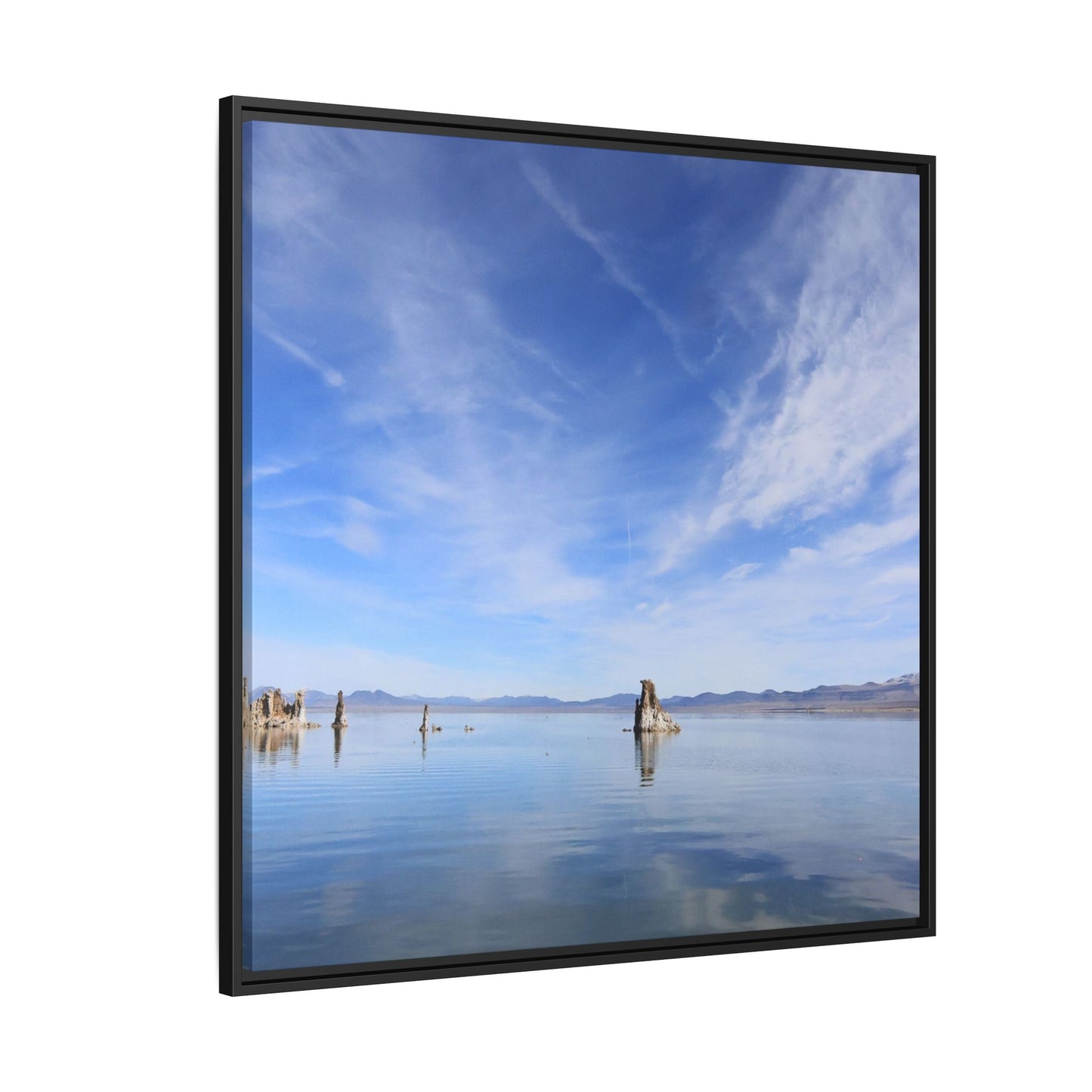 Whispers of Stillness - Unique Stretched Canvas Wall Art