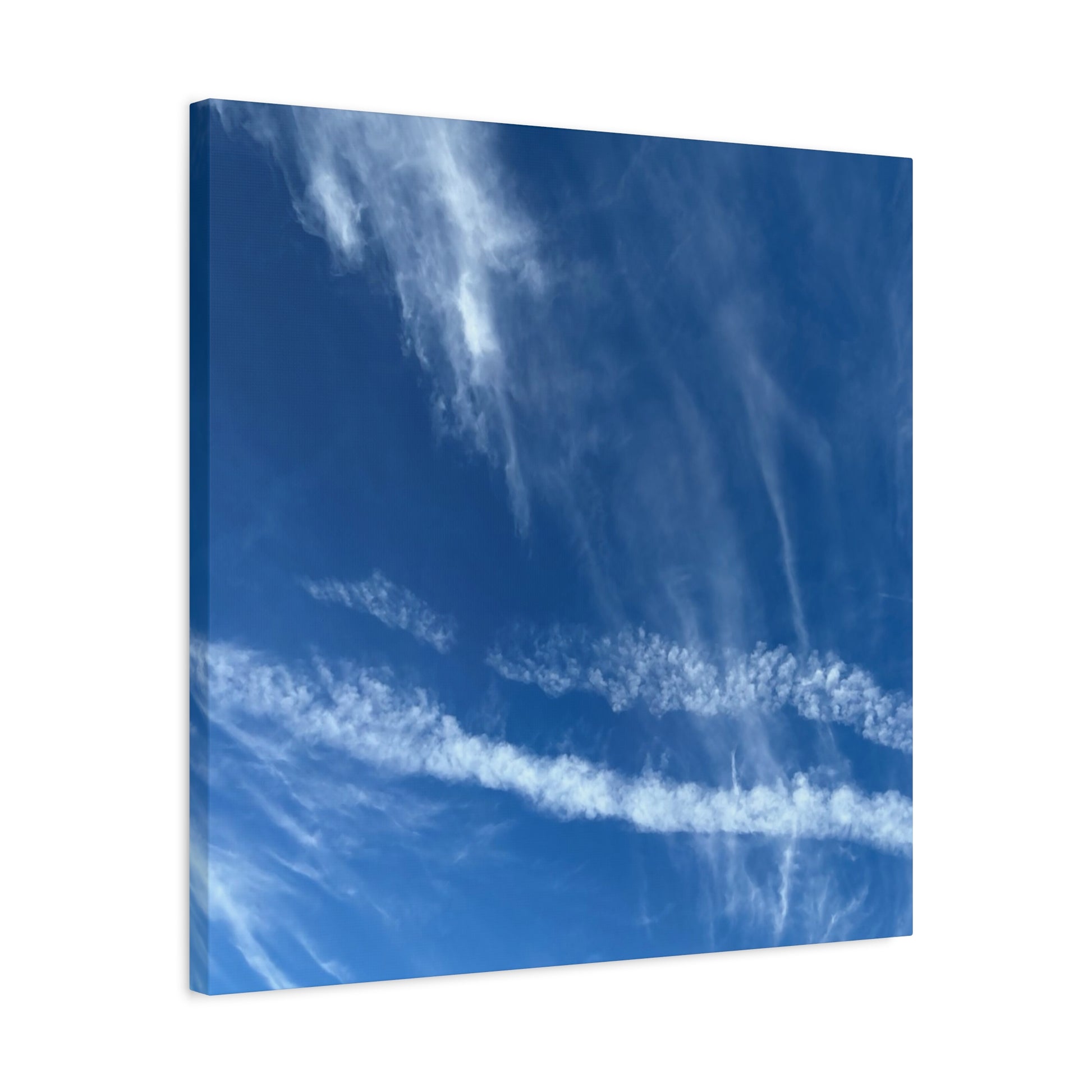 Sky's Poetry - Unique Frameless Canvas Wall Art - Art By Earth