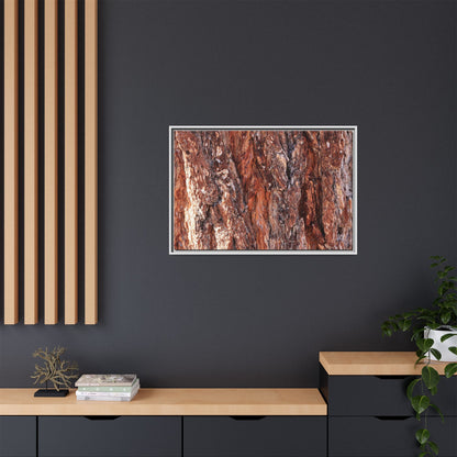 Wooden Mosaic - Unique Stretched Canvas Wall Art