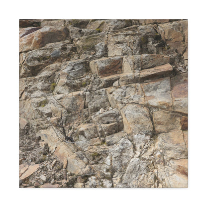 Broken Rock Canvas - Unique Frameless Canvas Wall Art - Art By Earth