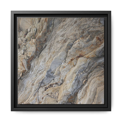 Layers of Earth's History - Unique Stretched Canvas Wall Art - Art By Earth