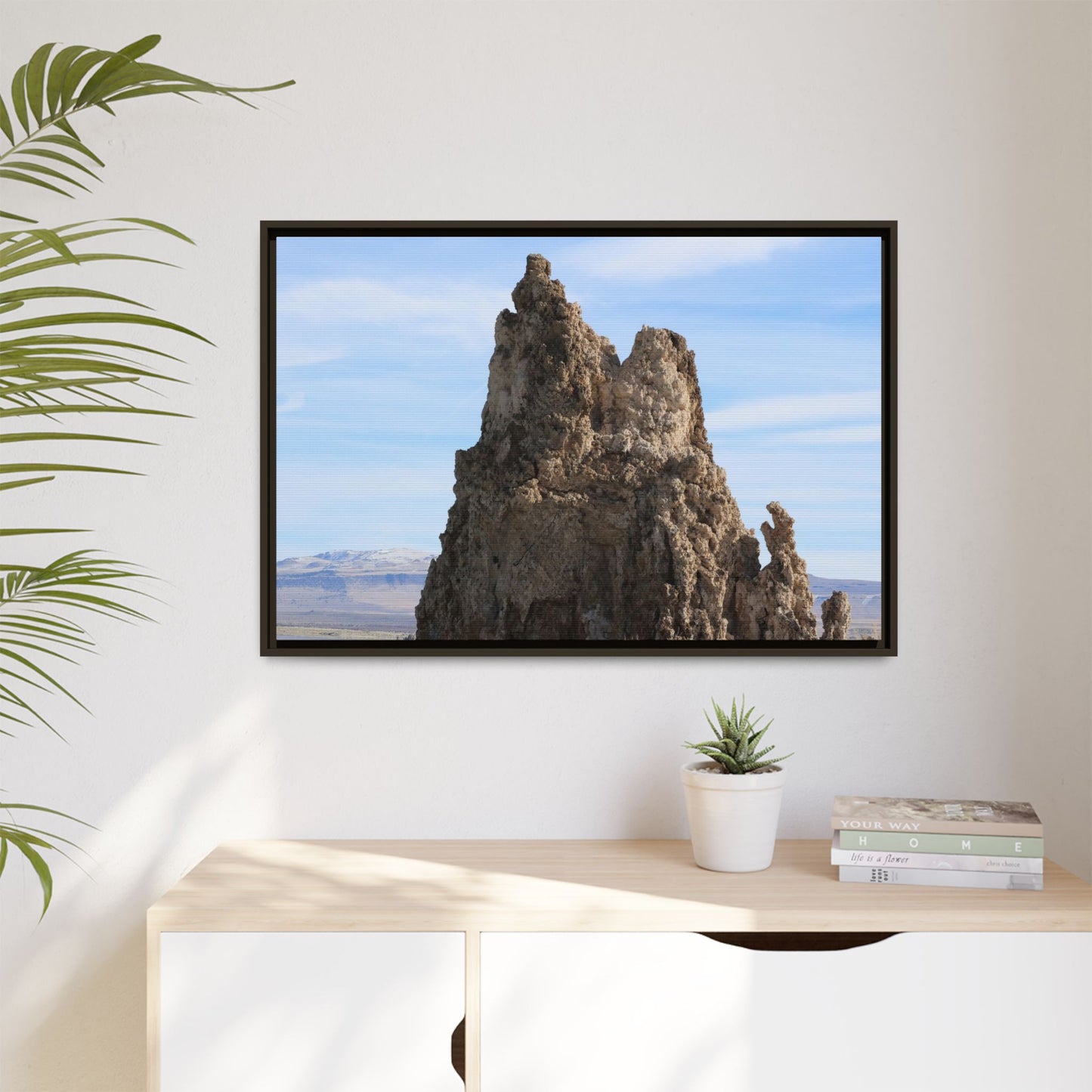 Tufa Towers of Silence - Unique Stretched Canvas Wall Art