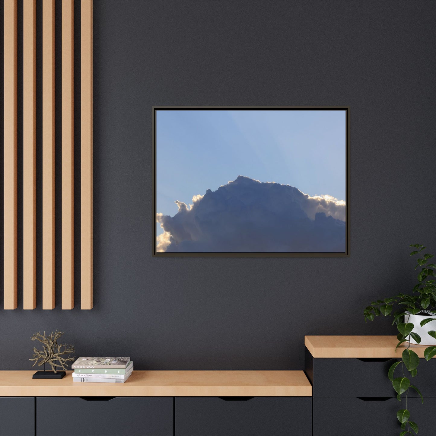 Cumulus Majesty - Unique Stretched Canvas Wall Art