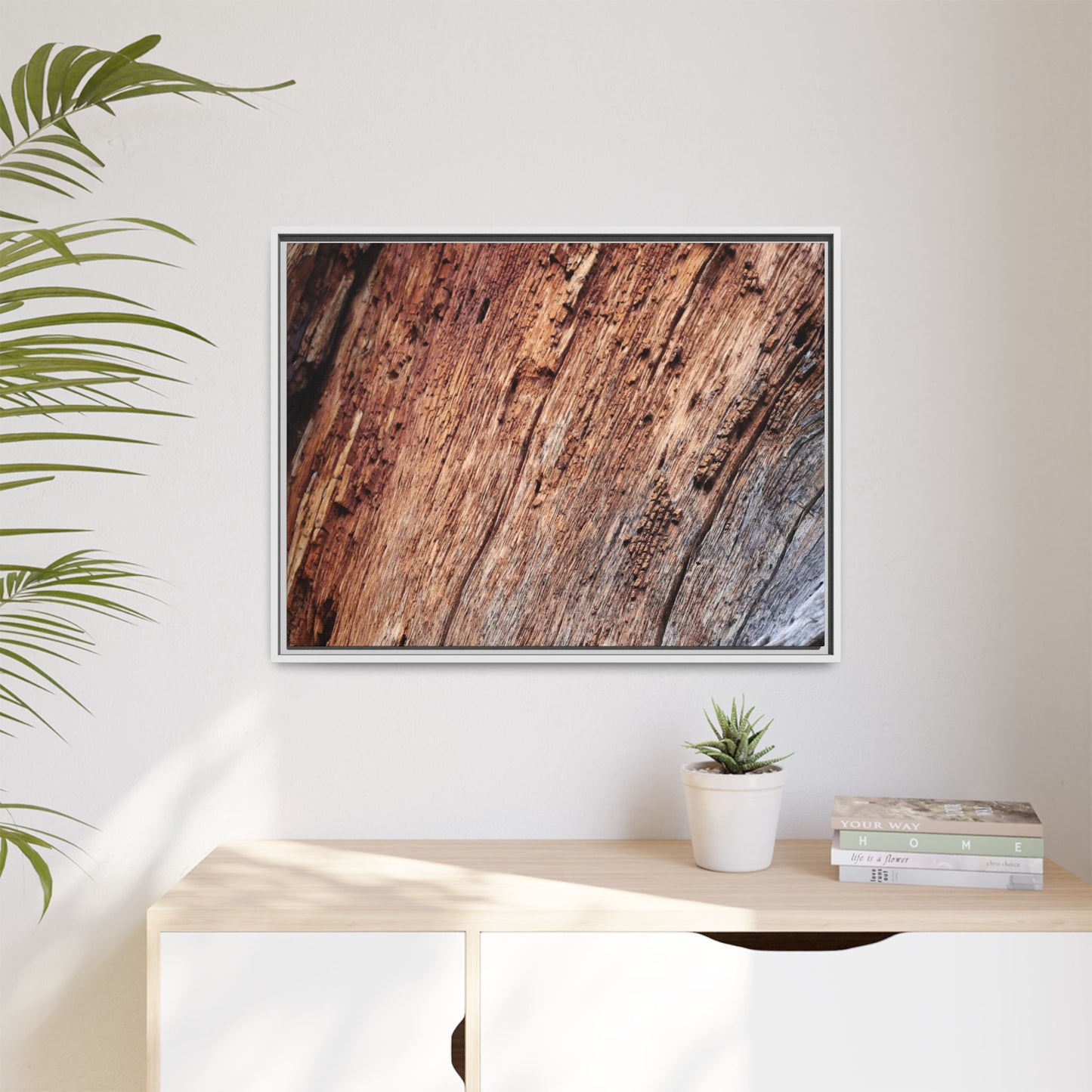 Time's Mark - Unique Stretched Canvas Wall Art - Art By Earth