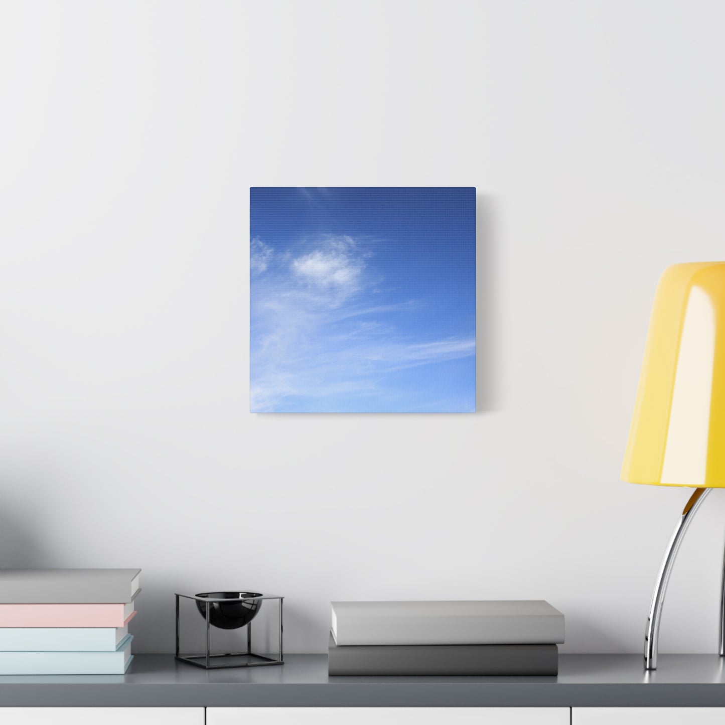Blue Breath - Unique Frameless Canvas Wall Art - Art By Earth