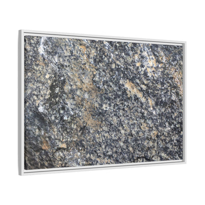 Crystalline Echoes - Unique Stretched Canvas Wall Art - Art By Earth