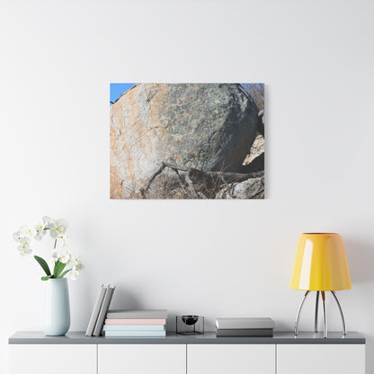 Boulder's Solitude - Unique Stretched Canvas Wall Art - Art By Earth