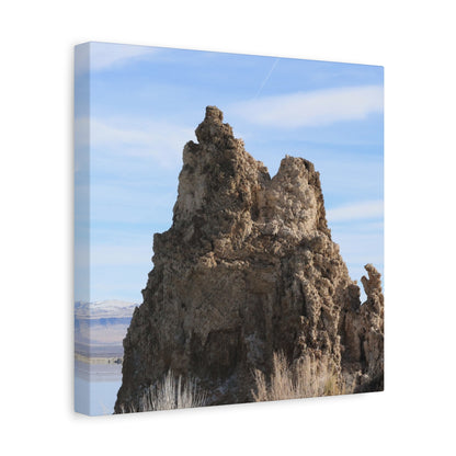 Mono Lake Monolith - Unique Frameless Canvas Wall Art