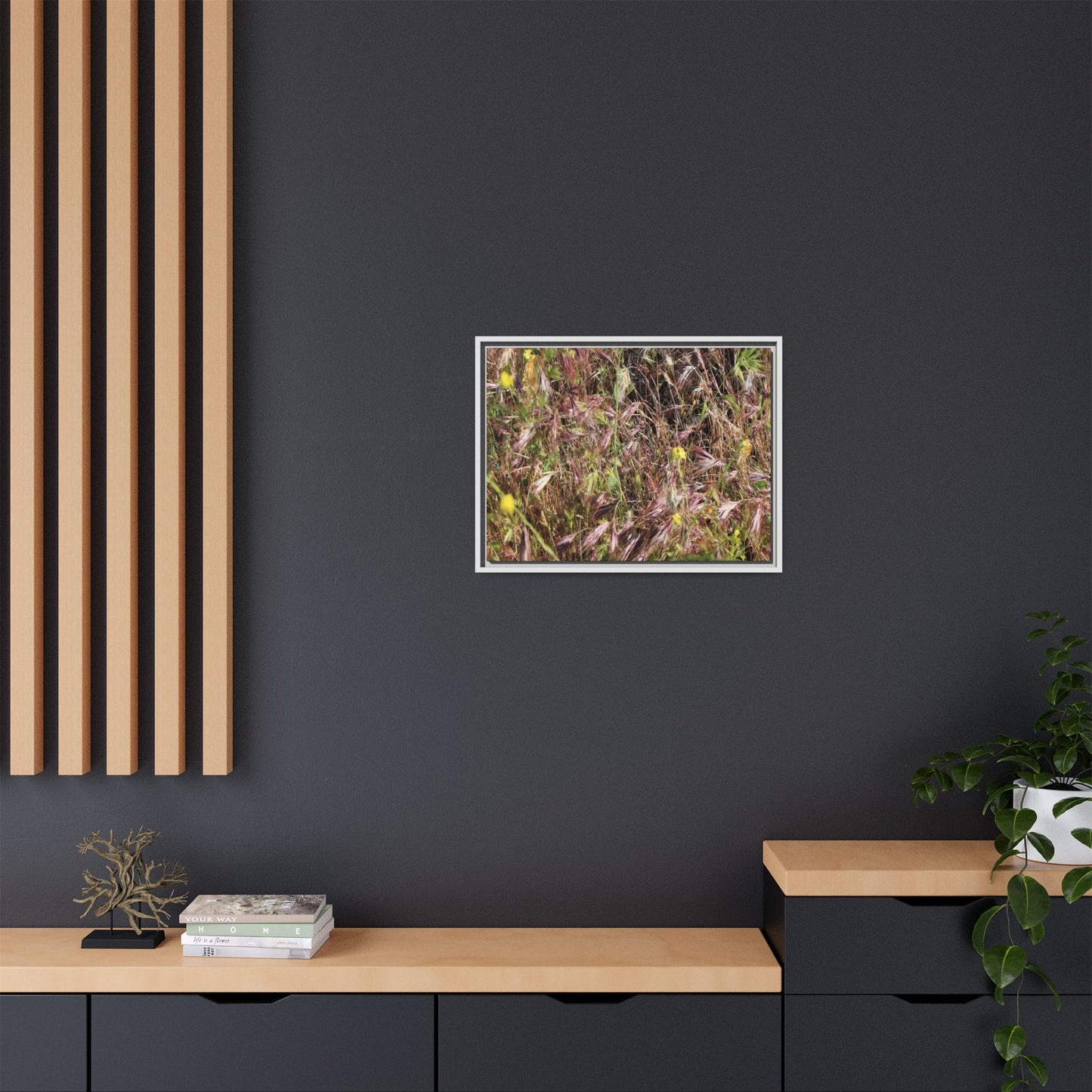 Autumn Meadow - Unique Stretched Canvas Wall Art - Art By Earth