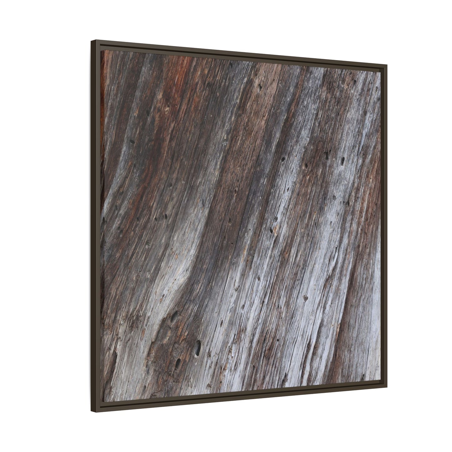 Aged Timber Texture - Unique Stretched Canvas Wall Art - Art By Earth