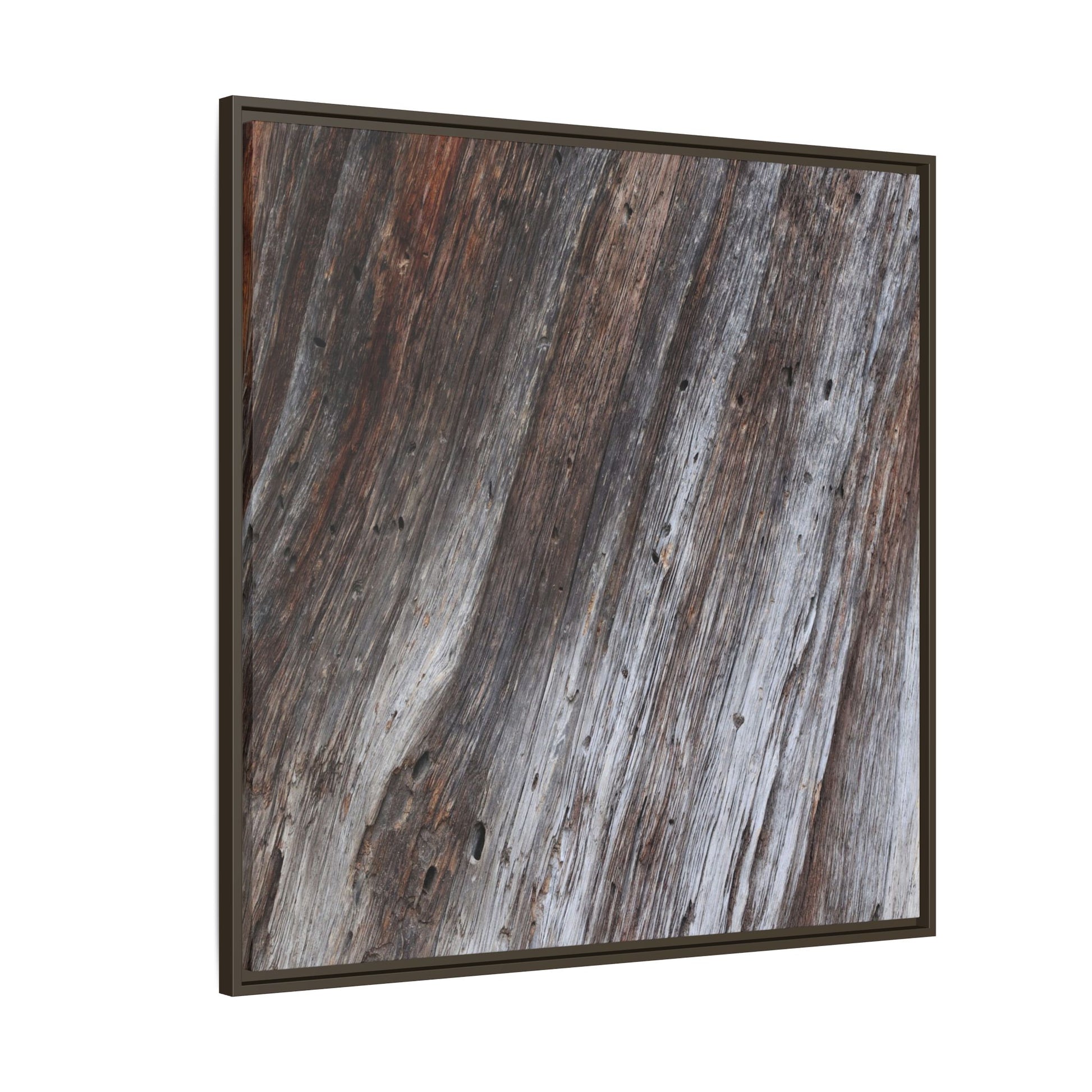 Aged Timber Texture - Unique Stretched Canvas Wall Art - Art By Earth